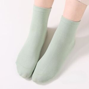 Mint green socks